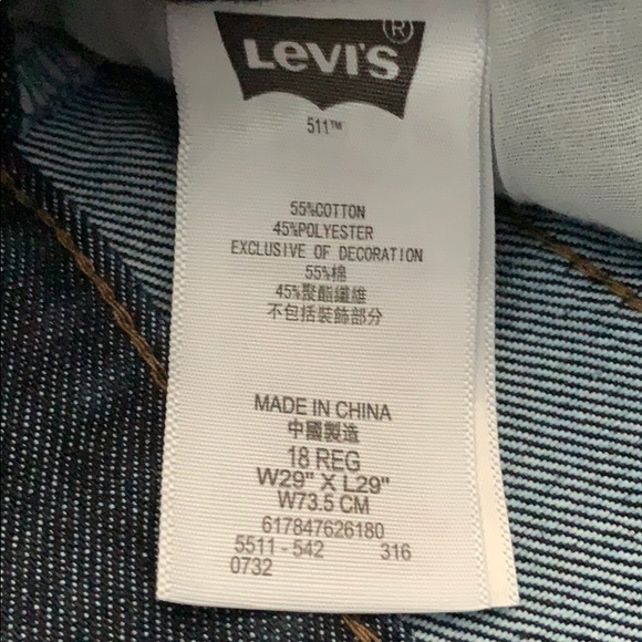 MEN’S LEVI JEANS - Picture 4 of 7